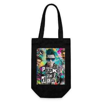 Punks Not Dead - Gift Bag for Bottles - black - Front