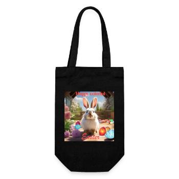 Ostern - Geschenkbeutel für Flaschen - Schwarz - Vorne