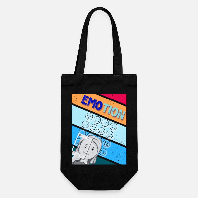 Émotions d’EMOtion - Sac à bouteille - noir