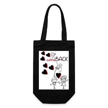 Revenez à moi. Revenez à moi. - Sac à bouteille - noir - Devant