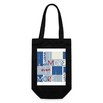 Et même plus. Et même plus. - Sac à bouteille - noir - Devant