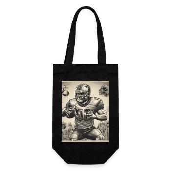 Football américain - Sac à bouteille - noir - Devant