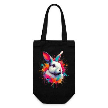 Lapin - Sac à bouteille - noir - Devant