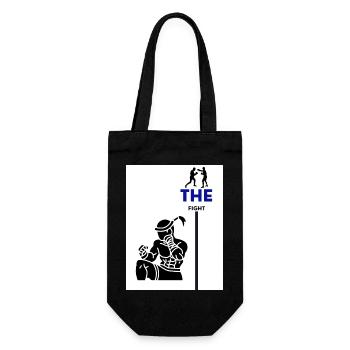 LE COMBAT - Sac à bouteille - noir - Devant
