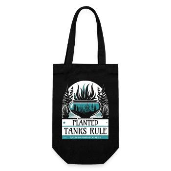 Règle des réservoirs plantés, conception d’aquarium cool - Sac à bouteille - noir - Devant
