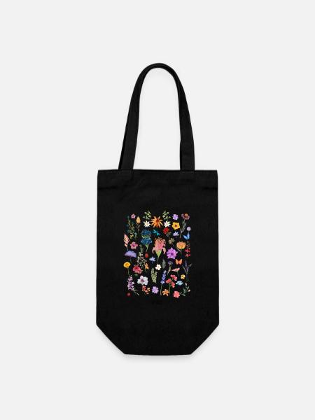 Heyday! - Geschenkbeutel für Flaschen - Schwarz