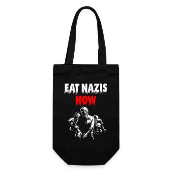 MANGEZ DES NAZIS MAINTENANT - Sac à bouteille - noir - Devant
