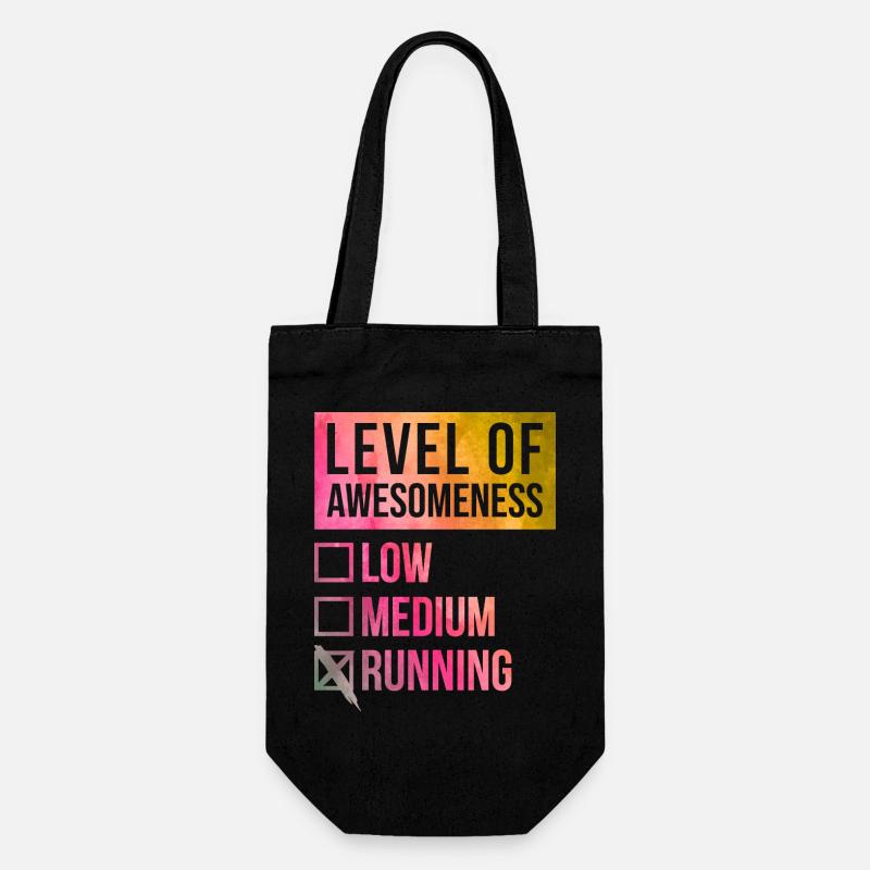 course - Sac à bouteille - noir