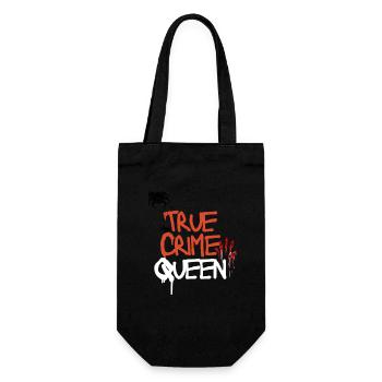 True Crime - Geschenkbeutel für Flaschen - Schwarz - Vorne