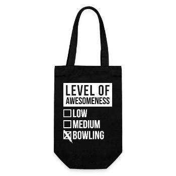bowling - Sac à bouteille - noir - Devant