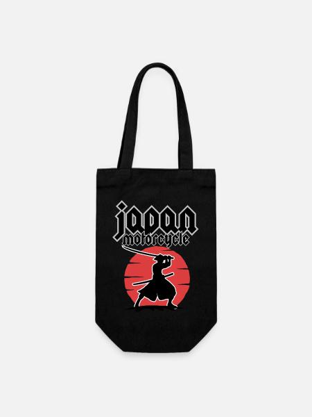 Japan Motorcycle - Gift Bag for Bottles - black