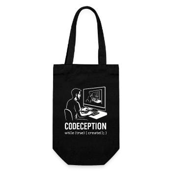 Codeception - Geschenkbeutel für Flaschen - Schwarz - Vorne