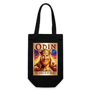 Odin. - Geschenkbeutel für Flaschen - Schwarz - Vorne