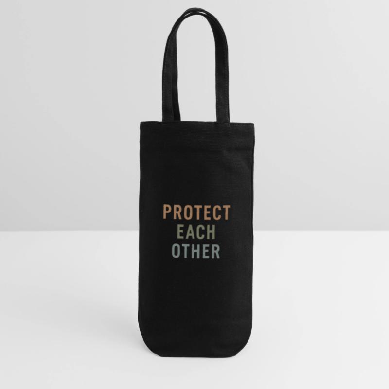 protect each other Gift Gift Bag for Bottles