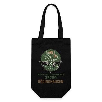 Ma boussole indique Rödinghausen - Sac à bouteille - noir - Devant