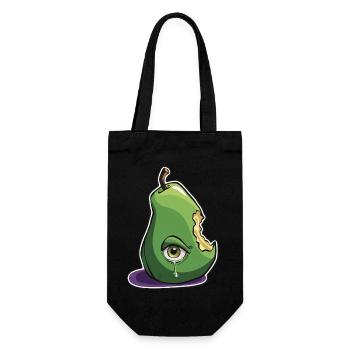 tears of pears - Gift Bag for Bottles - black - Front