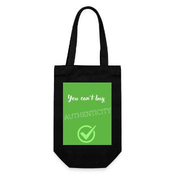 You cant buy authenticity - Sac à bouteille - noir - Devant