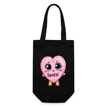 Octobre Volksfest Spatzl Pain d’épice Coeur Petite amie - Sac à bouteille - noir - Devant
