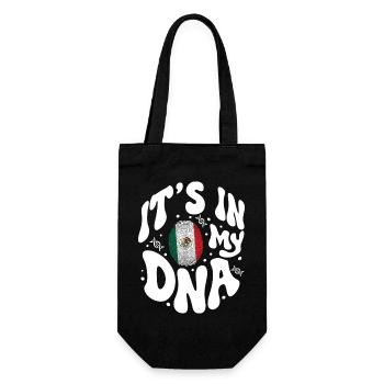 ADN mexicain Mexique drapeau hispanique - Sac à bouteille - noir - Devant