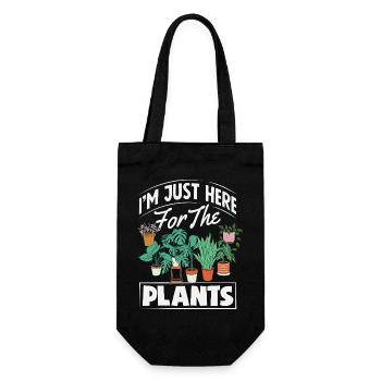 Cadeaux pour les jardins et les amoureux des plantes - Sac à bouteille - noir - Devant