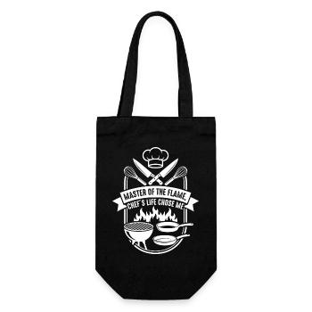Flame Master Grill Hero - Gift Bag for Bottles - black - Front