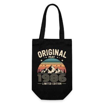 mai 1986 – Légende des sommets et montagnes - Sac à bouteille - noir - Devant