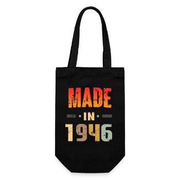 grandpere Édition Limitée Humour Anniversaire  80 - Sac à bouteille - noir - Devant