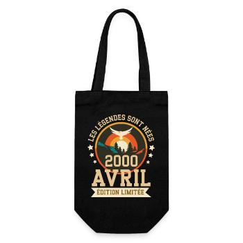 Légende Née Avril 2000 Édition Limitée - Sac à bouteille - noir - Devant