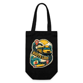 BOUCLE DE L’ITINÉRAIRE - Sac à bouteille - noir - Devant
