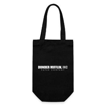Dunder Mifflin The Office - Gift Bag for Bottles - black - Front