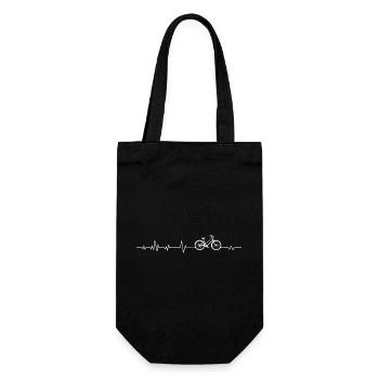 Bicycle - Gift Bag for Bottles - black - Front