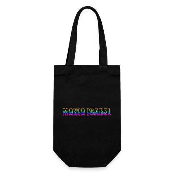 Maria Isabel RS Rainbow - Gift Bag for Bottles - black - Front