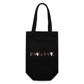 Pauline - Gift Bag for Bottles - black - Front