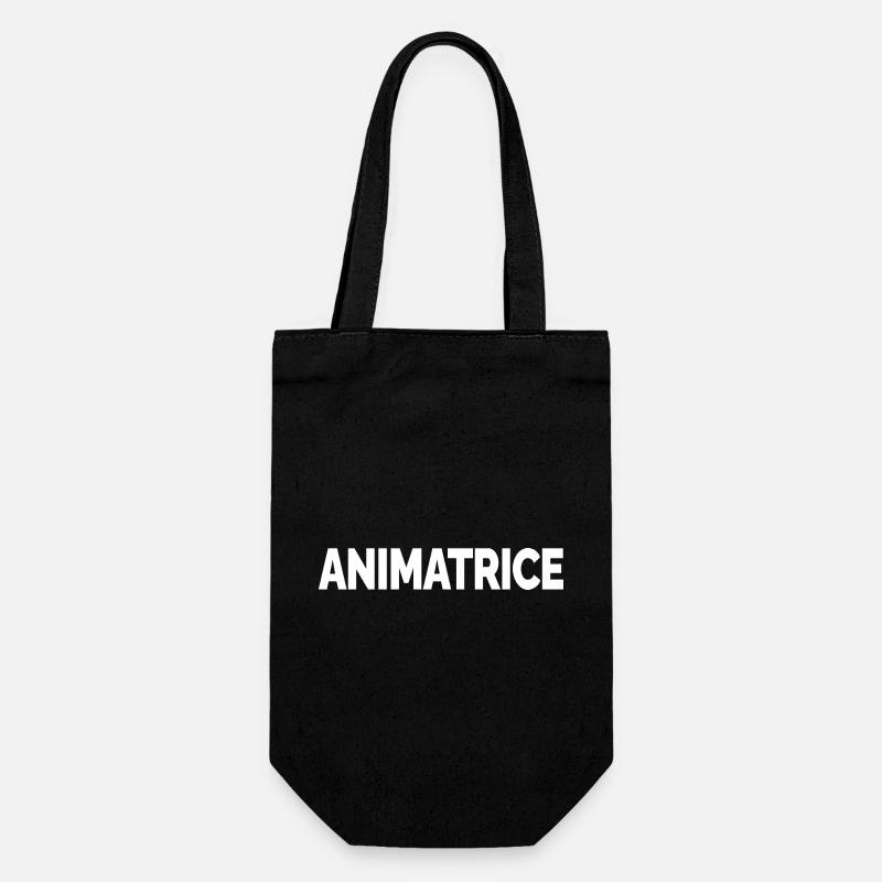 Animatrice - Sac à bouteille - noir