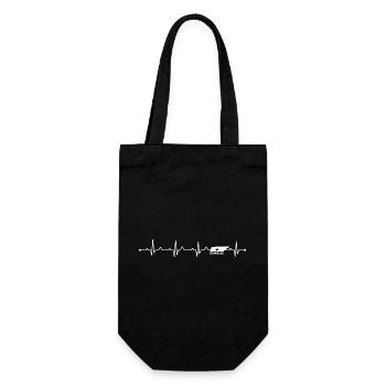 Fanfare bénévole du Tennessee State Heart Outline - Sac à bouteille - noir - Devant