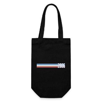 Vintage Coffee 20 Year Old Twenties Party 2006 - Gift Bag for Bottles - black - Front