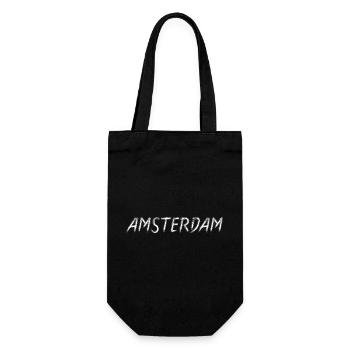 Amsterdam Brushstroke Script - Sac à bouteille - noir - Devant