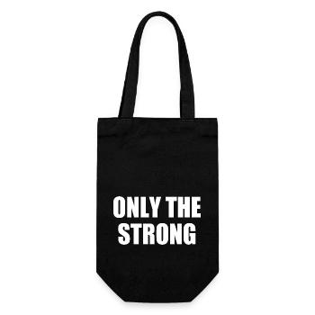 only the strong - Sac à bouteille - noir - Devant
