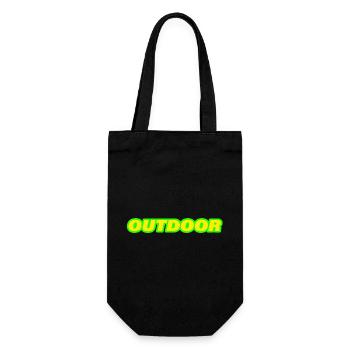 Outdoor - Gift Bag for Bottles - black - Front