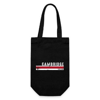Cambridge Angleterre Rétro Vintage Design pour - Sac à bouteille - noir - Devant