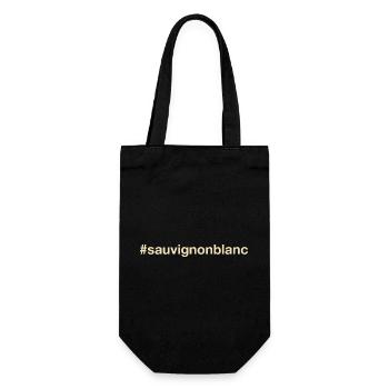 SAUVIGNON BLANC - Vin Blanc - Vin - Sommelier - Sac à bouteille - noir - Devant