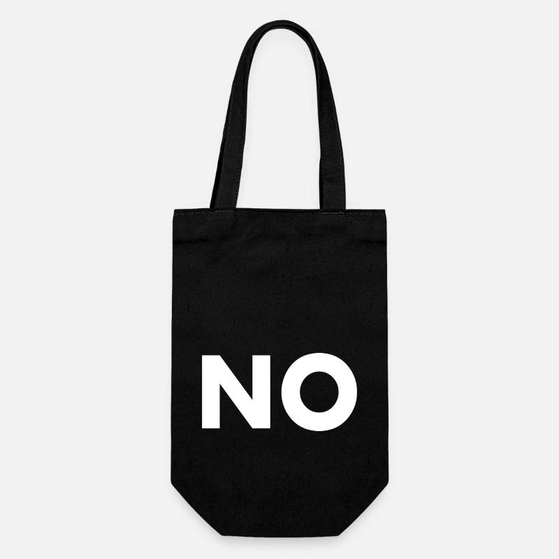 No - Sac à bouteille - noir