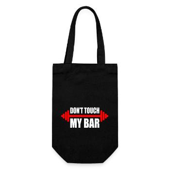 d'ont touch my bar - Sac à bouteille - noir - Devant