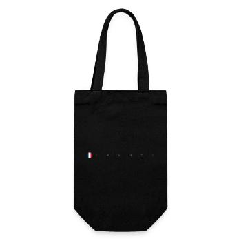 Awaiting design image - Gift Bag for Bottles - black - Front