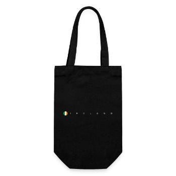 Drapeau de l’Irlande - Sac à bouteille - noir - Devant