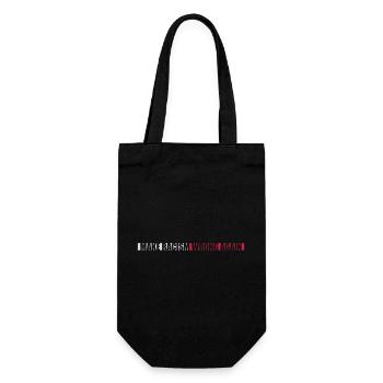 make racism wrong again - Gift Bag for Bottles - black - Front