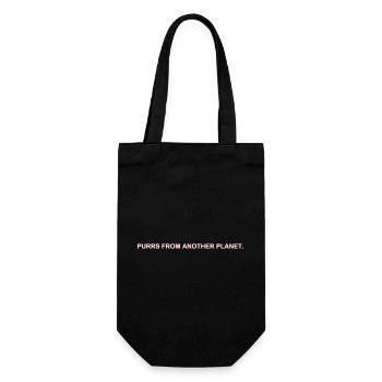 Spread Smiles Not Hate – Wholesome Meme Design - Gift Bag for Bottles - black - Front