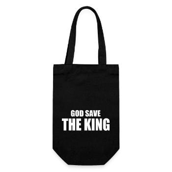 god save the king - Sac à bouteille - noir - Devant