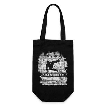 Parkour - Gift Bag for Bottles - black - Front