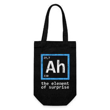 Élément du tableau périodique Surprise - Sac à bouteille - noir - Devant